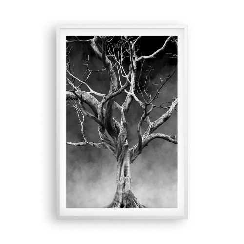 Affiche dans un cadre blanc - Poster - Primordial et sacré - 61x91 cm