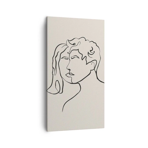 Impression sur toile - Image sur toile - Et l'unité est apparue - 45x80 cm