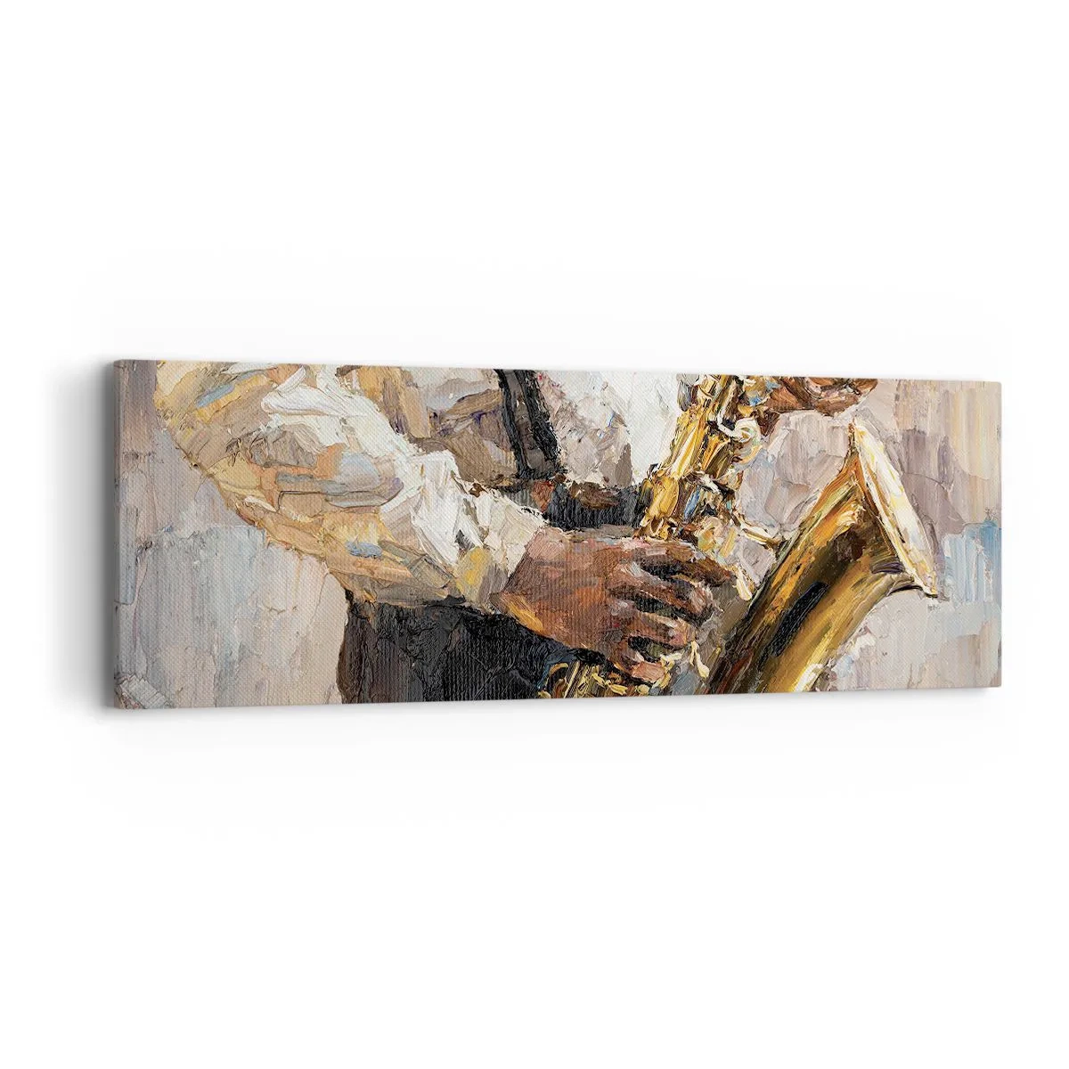 Impression sur toile - Image sur toile - C'est l'heure du solo - 90x30 cm