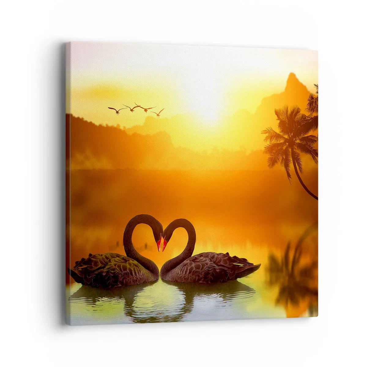 Impression sur toile - Image sur toile - Tout va ensemble - 40x40 cm