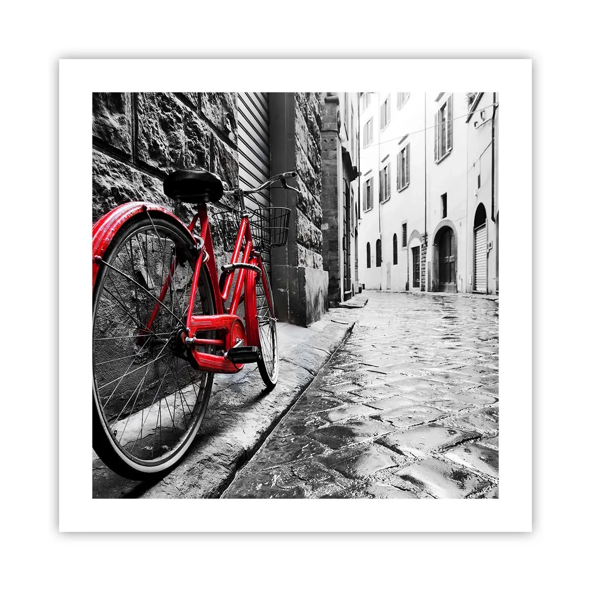 Affiche - Poster - La vraie beauté ne vieillit pas - 50x50 cm