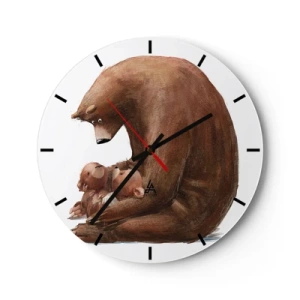 Horloge murale - Pendule murale - Faites de beaux rêves les enfants - 40x40 cm