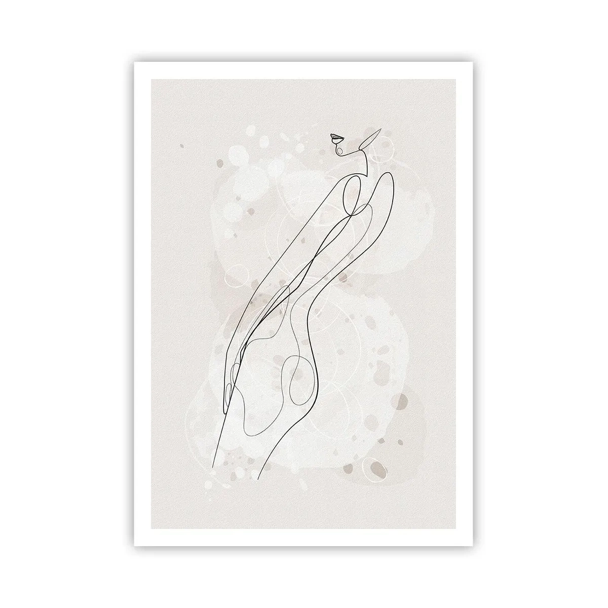 Affiche - Poster - Trompe l'oeil - 70x100 cm