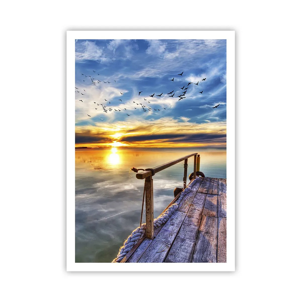 Affiche - Poster - Le vent se repose - 70x100 cm
