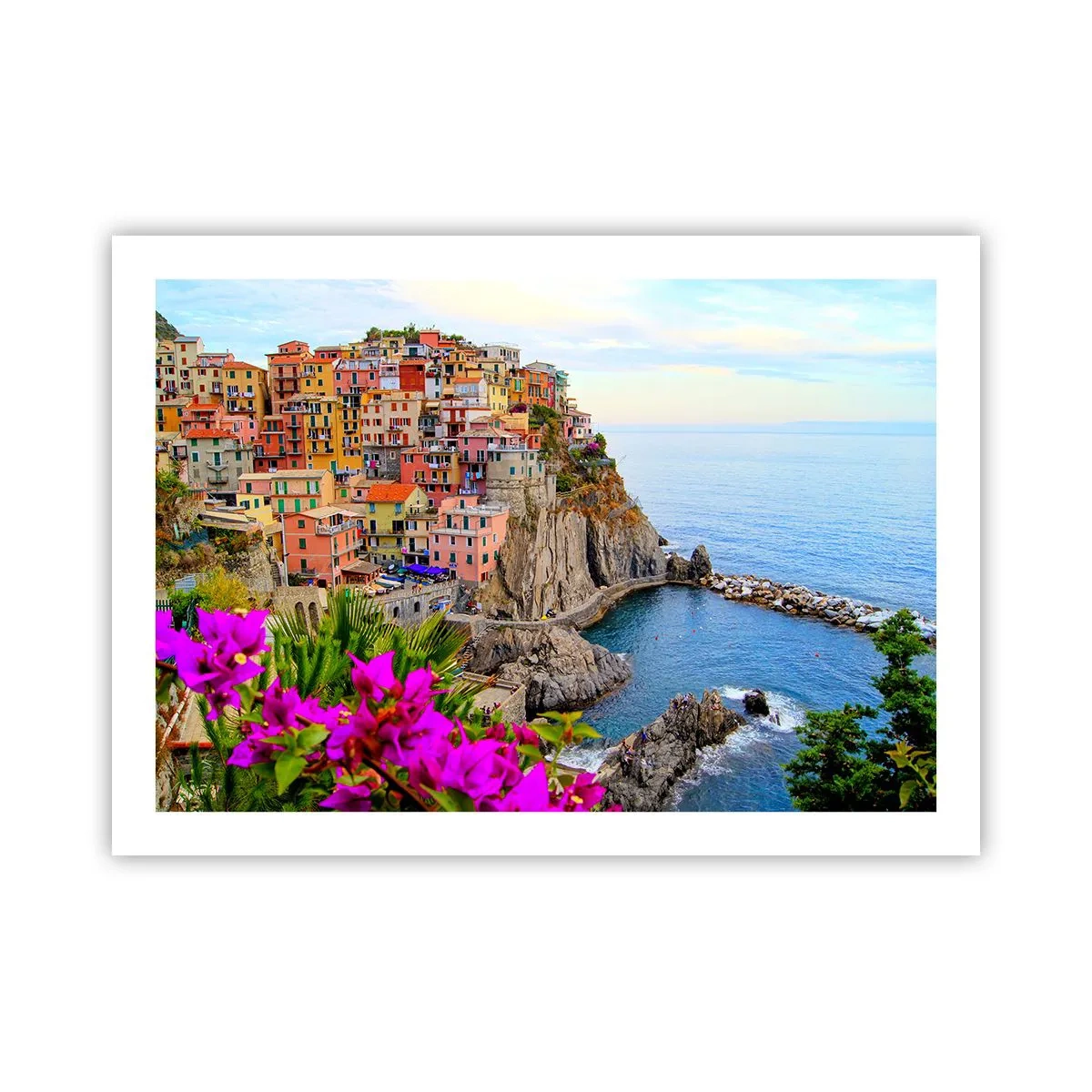 Affiche - Poster - La ville qui rit - 70x50 cm