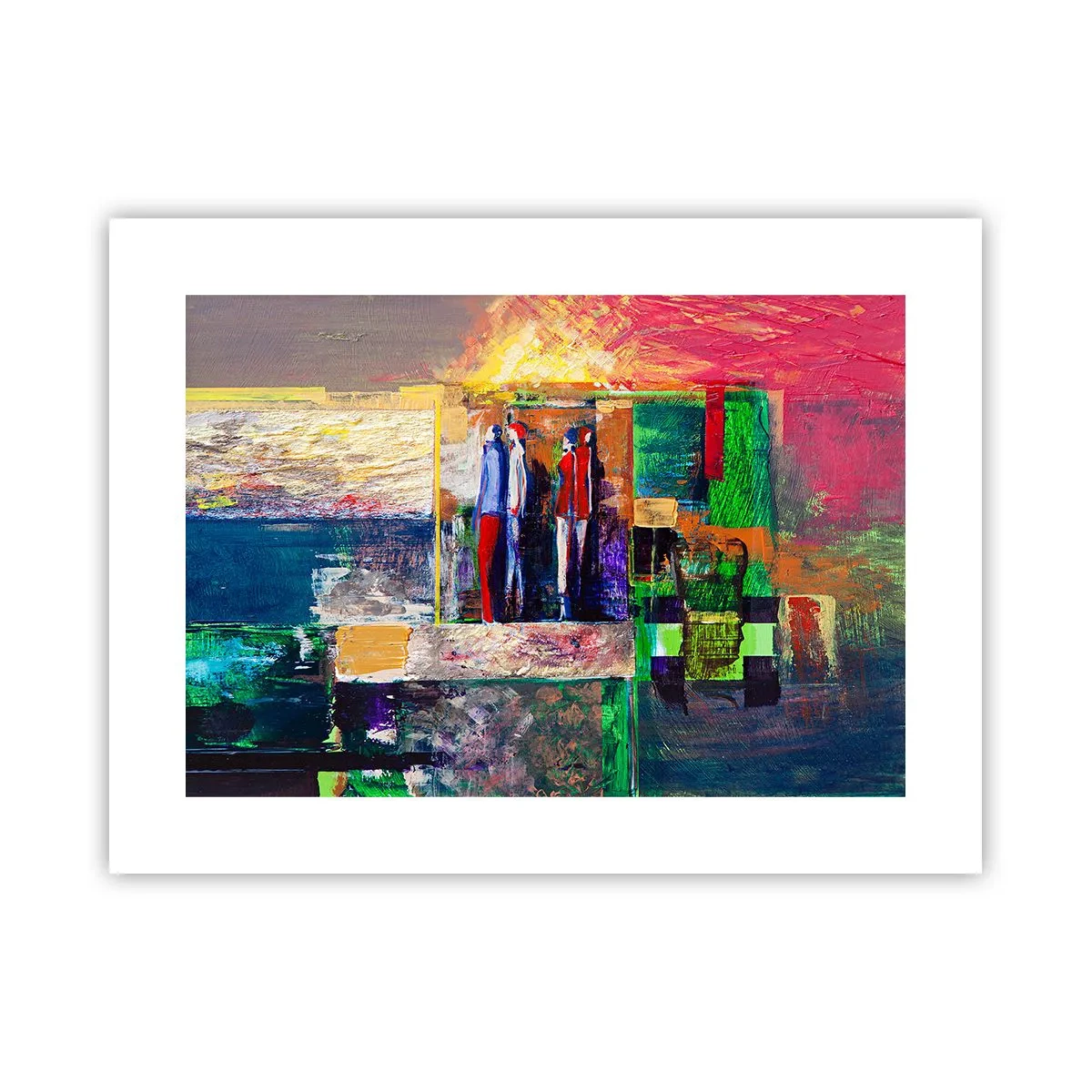 Affiche - Poster - Relations et émotions - 40x30 cm