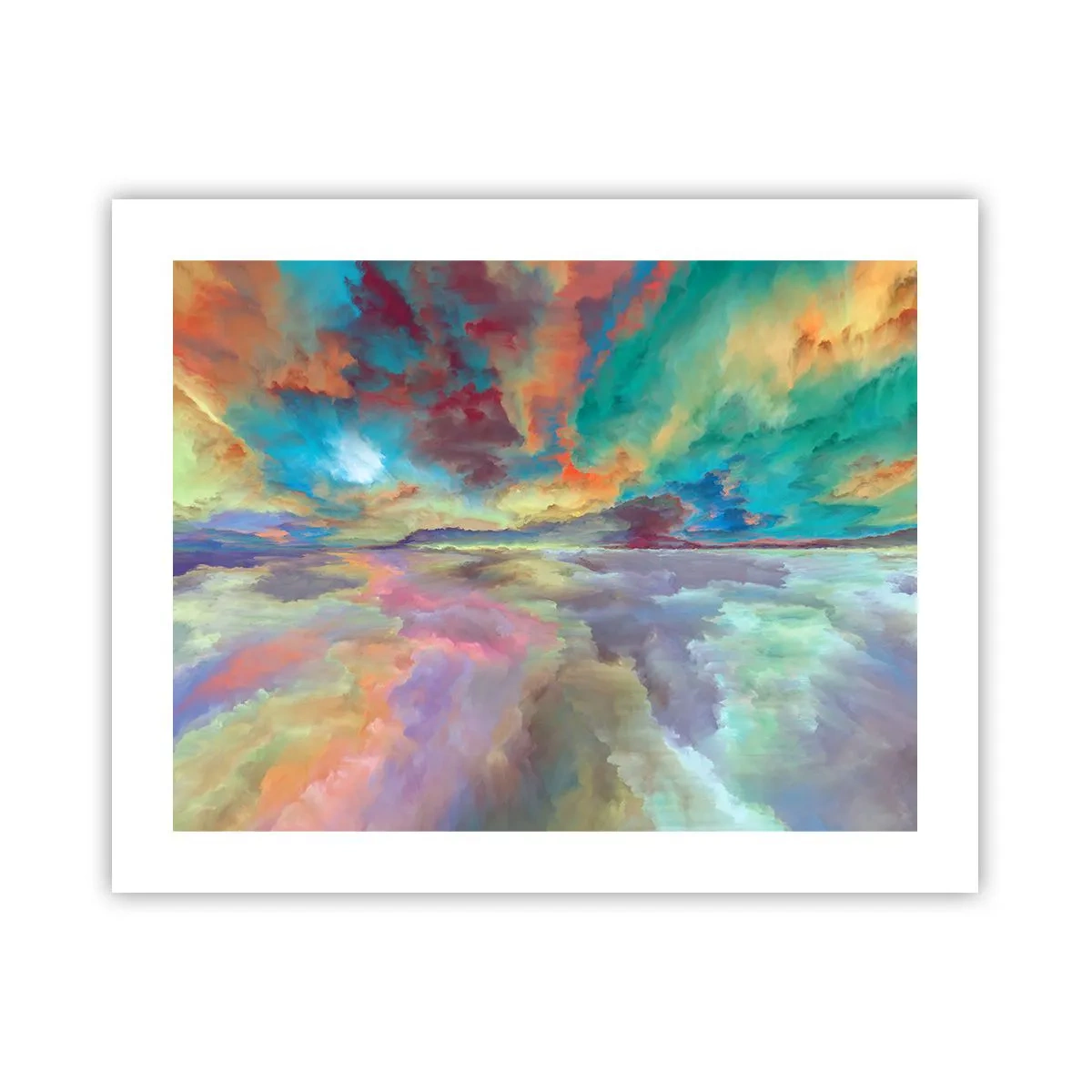 Affiche - Poster - Deux paradis - 50x40 cm