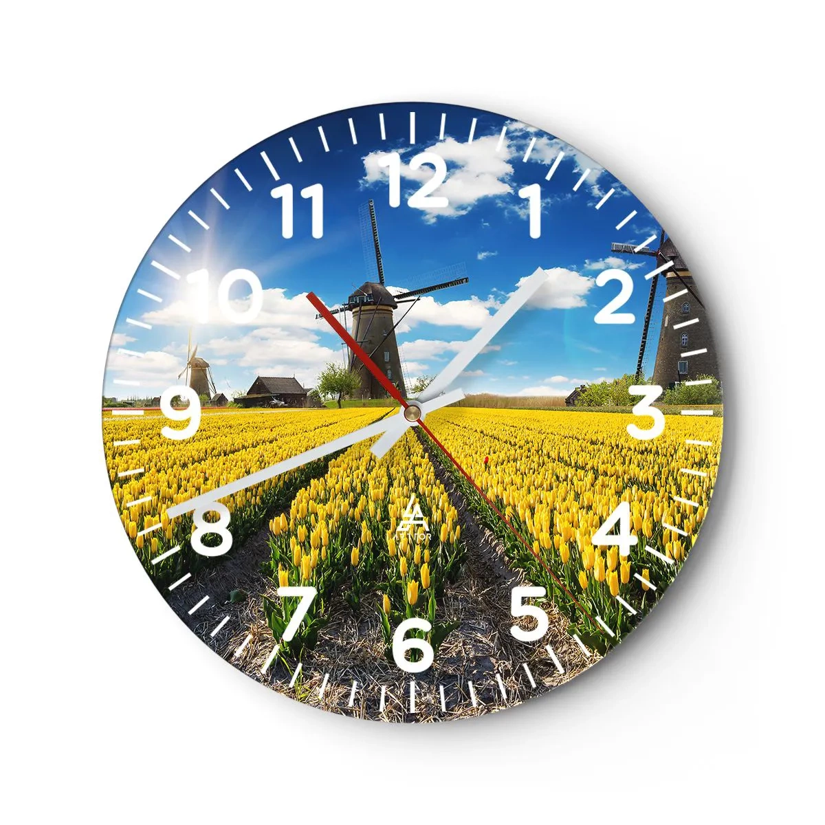 Horloge murale - Pendule murale - Ça ne pourrait pas être plus hollandais - 30x30 cm