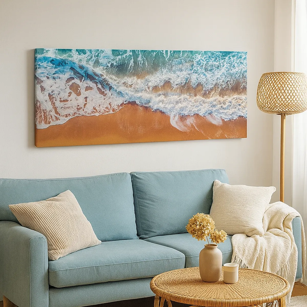 Impression sur toile - Image sur toile - Toujours ensemble - 30x30 cm