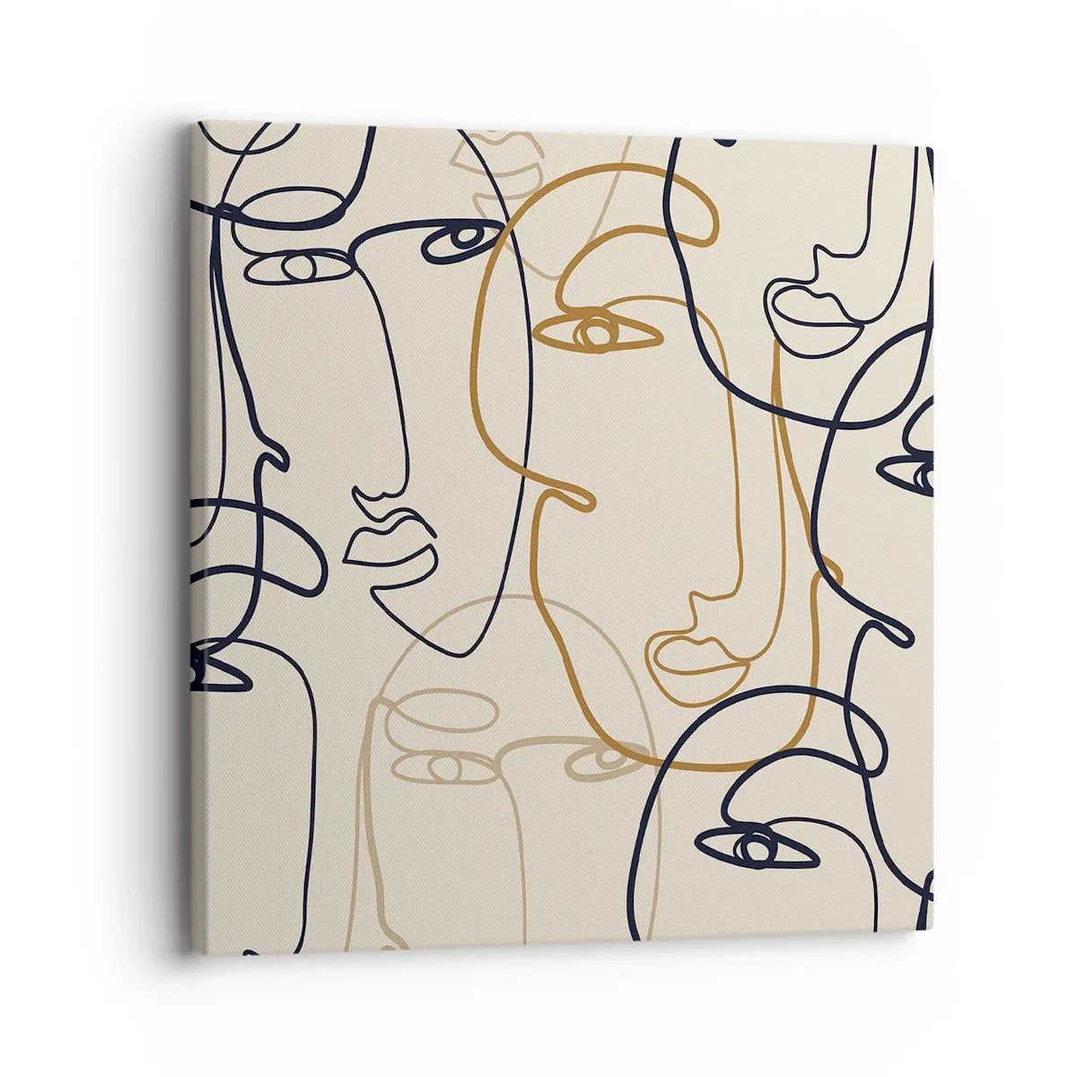 Impression sur toile - Image sur toile - Portrait multiplié - 30x30 cm