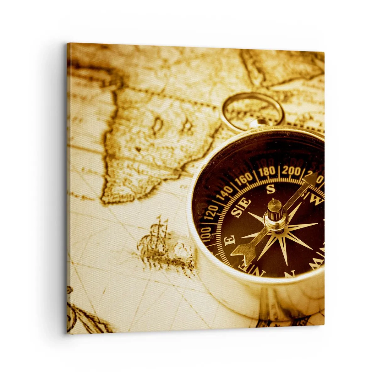 Impression sur toile - Image sur toile - Est ou ouest? - 60x60 cm