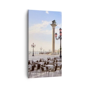 Impression sur toile - Image sur toile - Nous vous invitons, tout est prêt - 55x100 cm