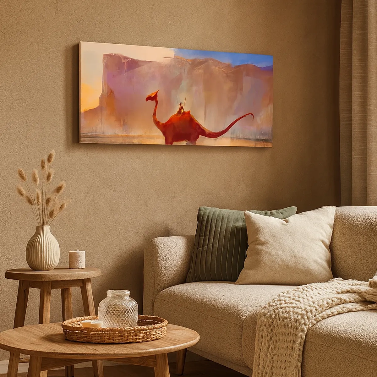 Impression sur toile - Image sur toile - S'ils n'avaient pas disparu - 30x30 cm