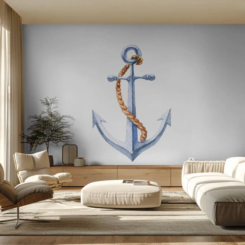 Papier Peint Photo Premium Canvas - Ah l'aventure ! - Ancre, Passe-temps, voile - 250x175 cm