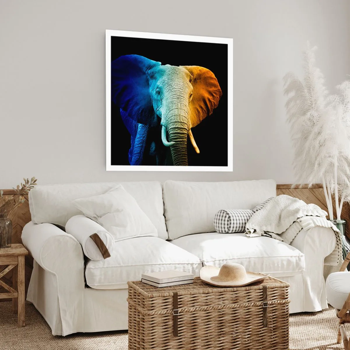 Affiche - Poster - Excentrique, pas bizarre - 50x50 cm