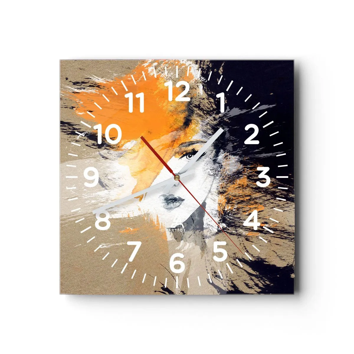 Horloge murale - Pendule murale - Et la lumière fut - 40x40 cm