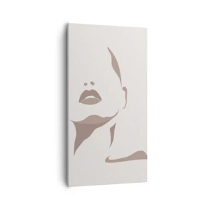 Impression sur toile - Image sur toile - Fait de lumière et d'ombre - 55x100 cm