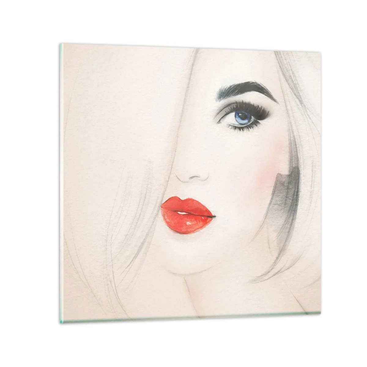 Impression sur verre - Image sur verre - Il hypnotise et enivre - 50x50 cm