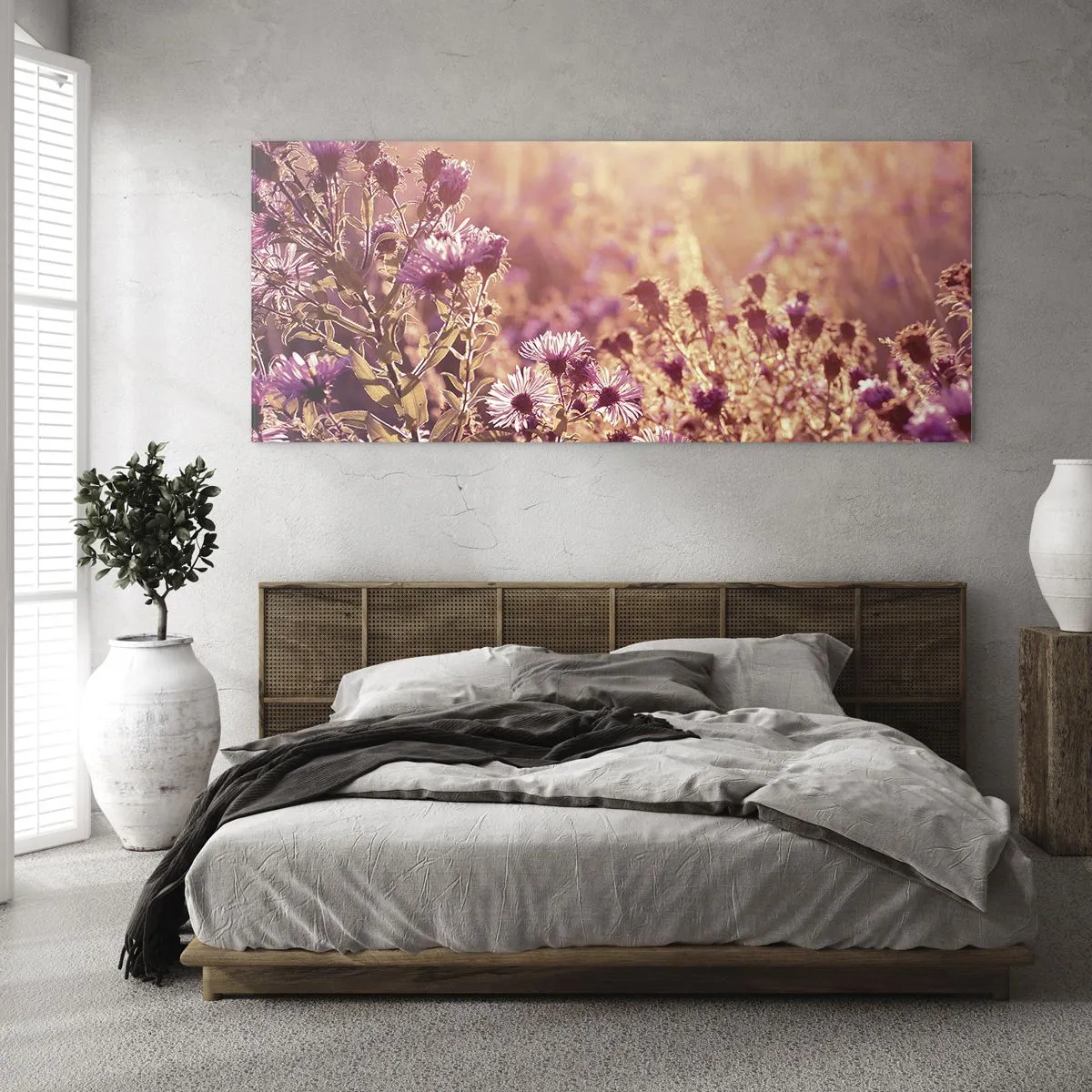 Impression sur verre - Image sur verre - Avant que l'été ne parte - 90x30 cm