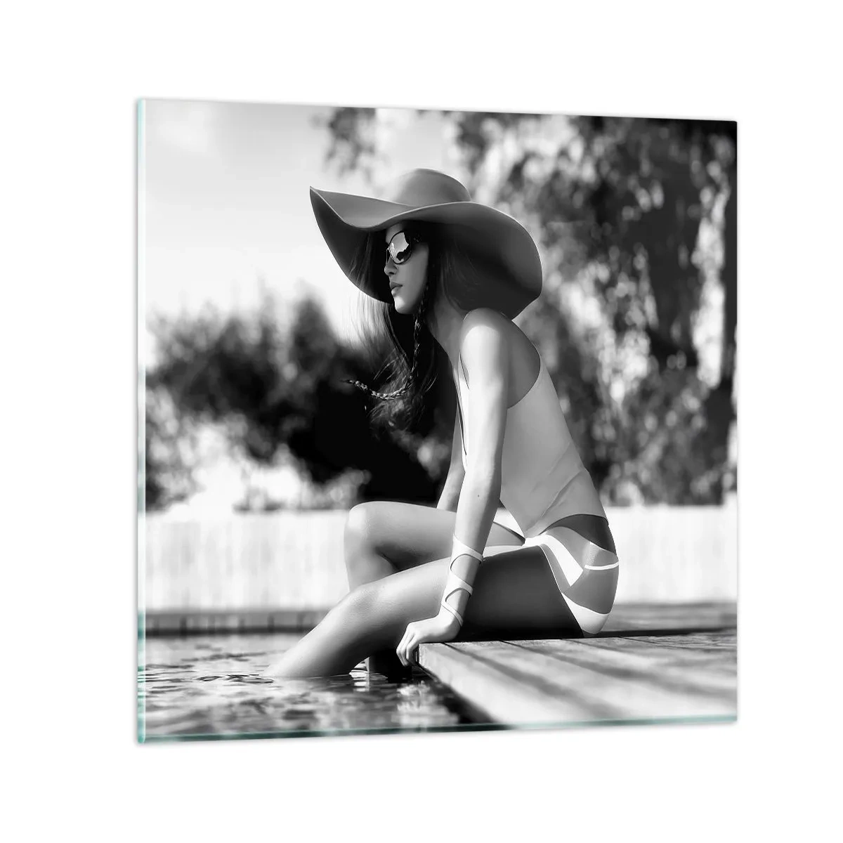 Impression sur verre - Image sur verre - Rêve d'été - 70x70 cm