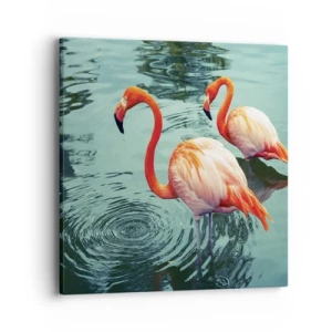 Impression sur toile - Image sur toile - Nous sommes à la mode maintenant - 40x40 cm