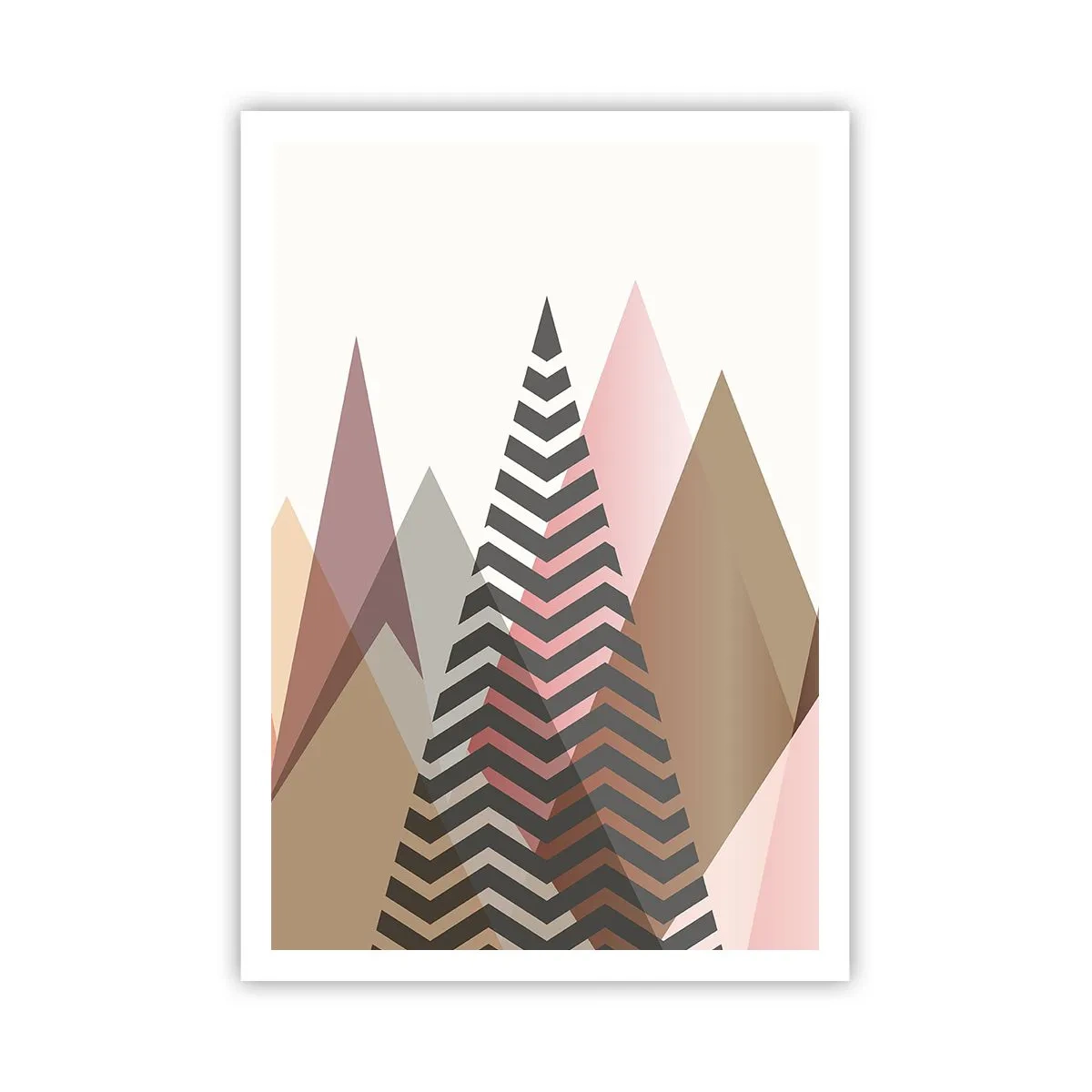 Affiche - Poster - Vue pyramidale - 70x100 cm