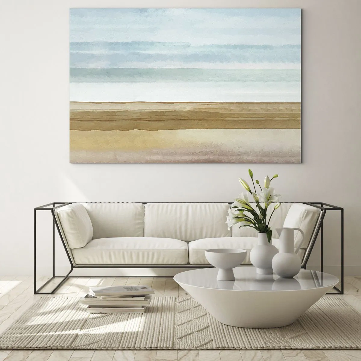 Impression sur verre - Image sur verre - Réconfort - 70x50 cm