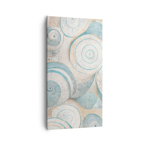 Impression sur toile - Image sur toile - Que cache la coque ? - 55x100 cm