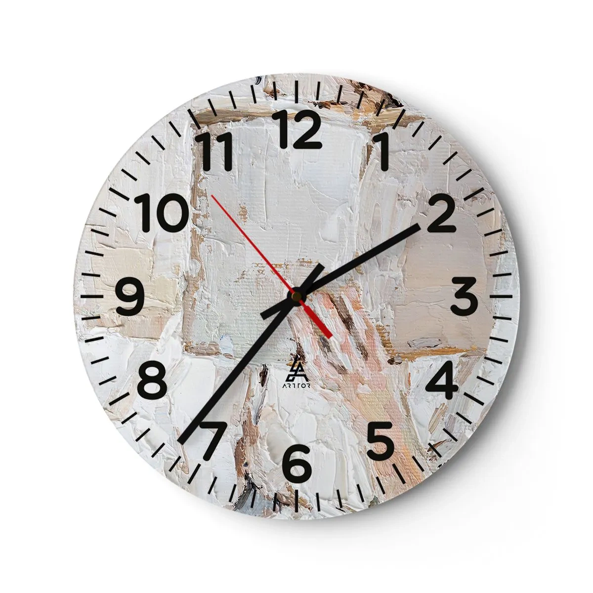 Horloge murale - Pendule murale - Dans un autre monde - 30x30 cm