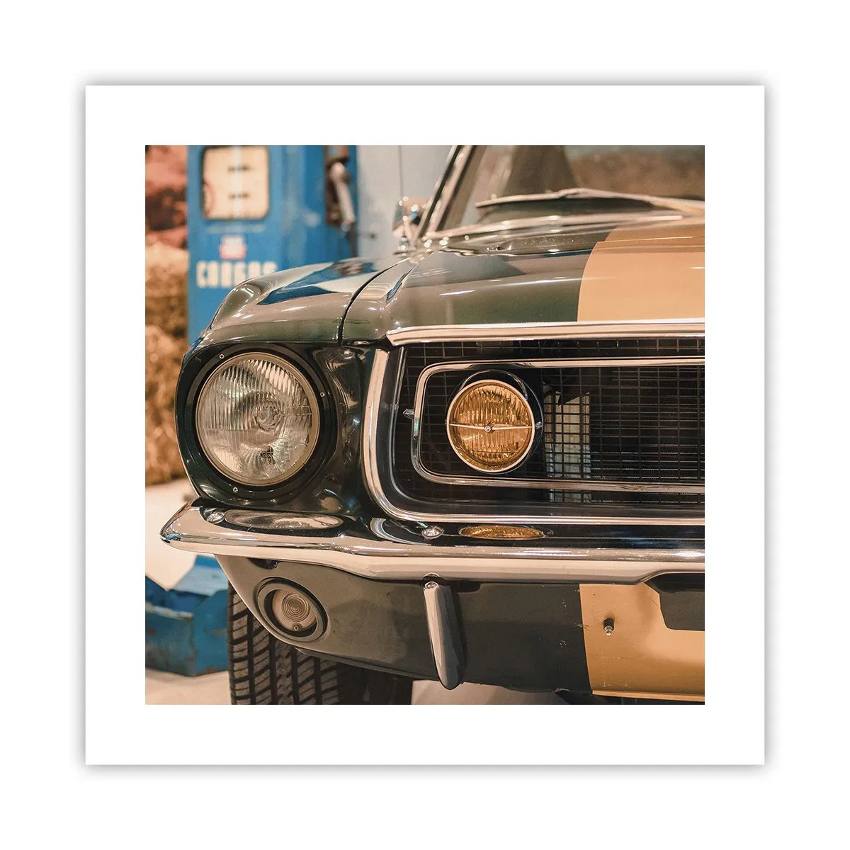 Affiche - Poster - Rencontre avec une légende - 40x40 cm