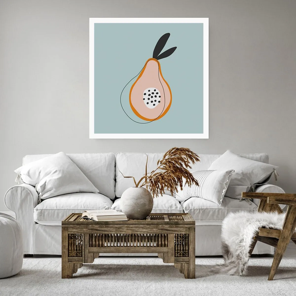 Affiche - Poster - Pénétrer la nature des choses - 30x30 cm