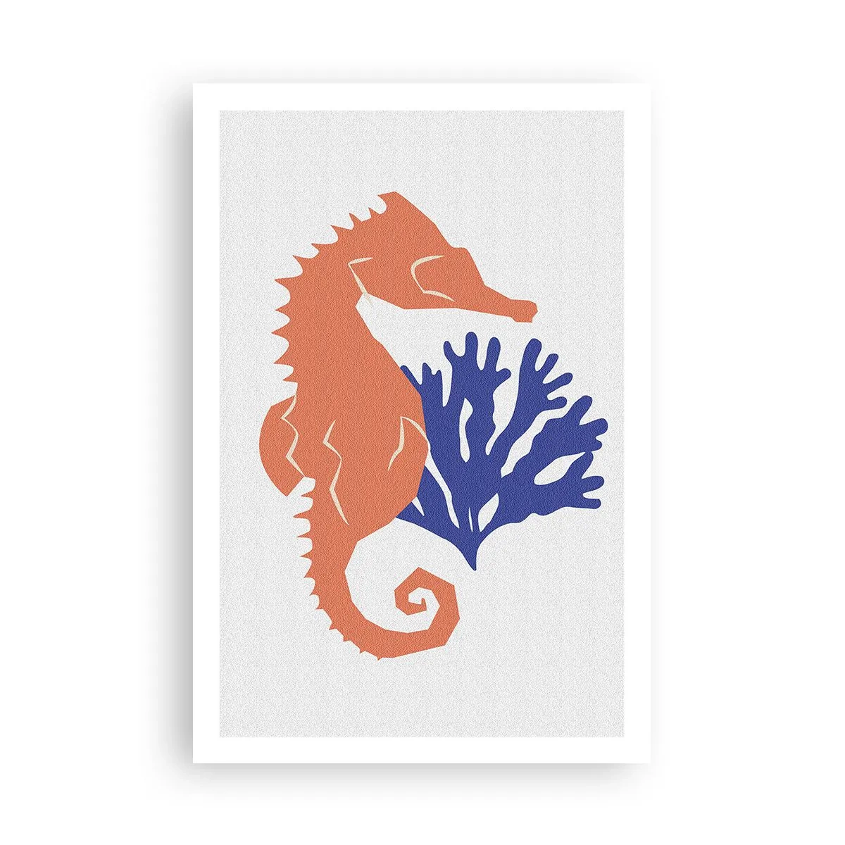 Affiche - Poster - Dans une prairie sous-marine - 61x91 cm