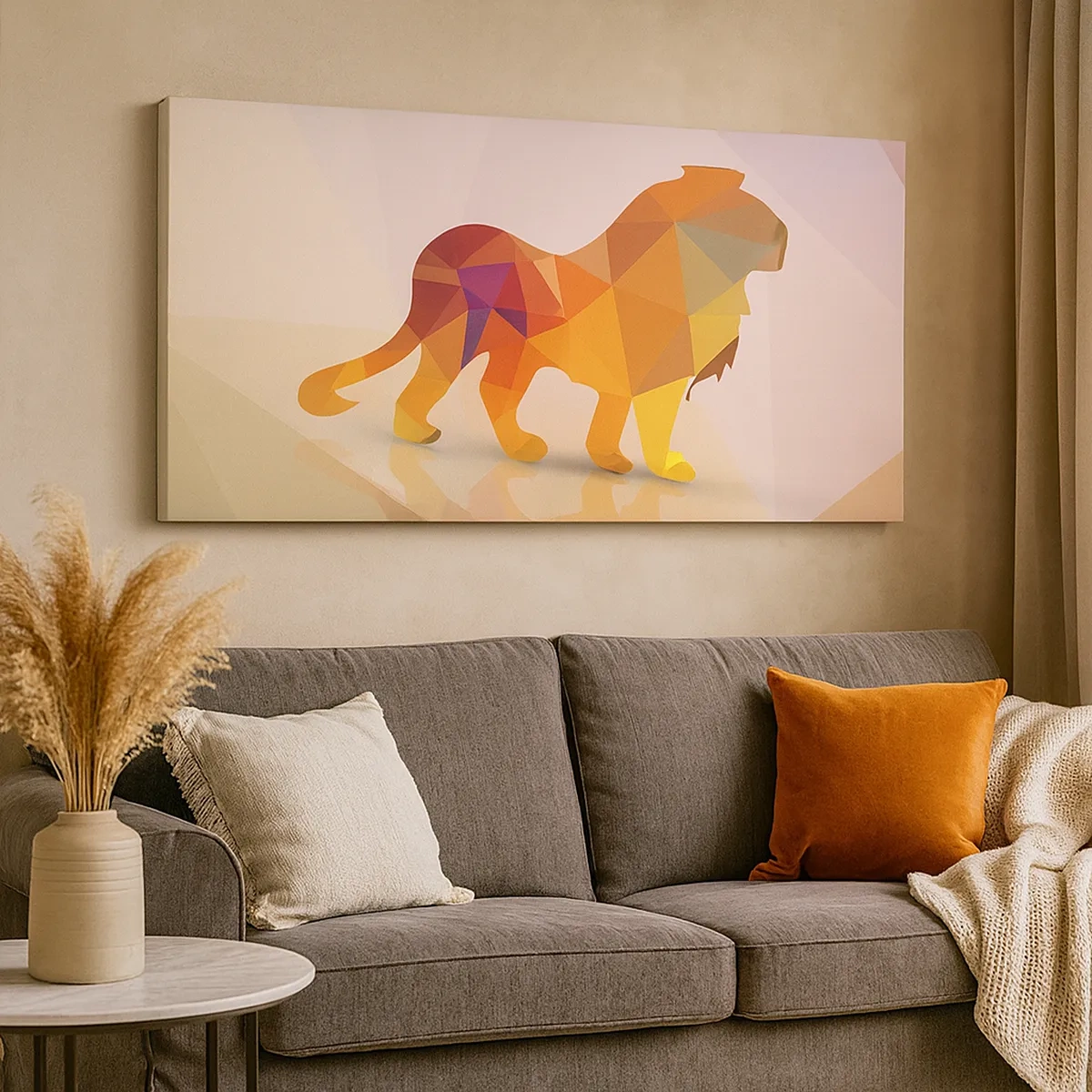 Impression sur toile - Image sur toile - Le roi du diamant - 30x30 cm