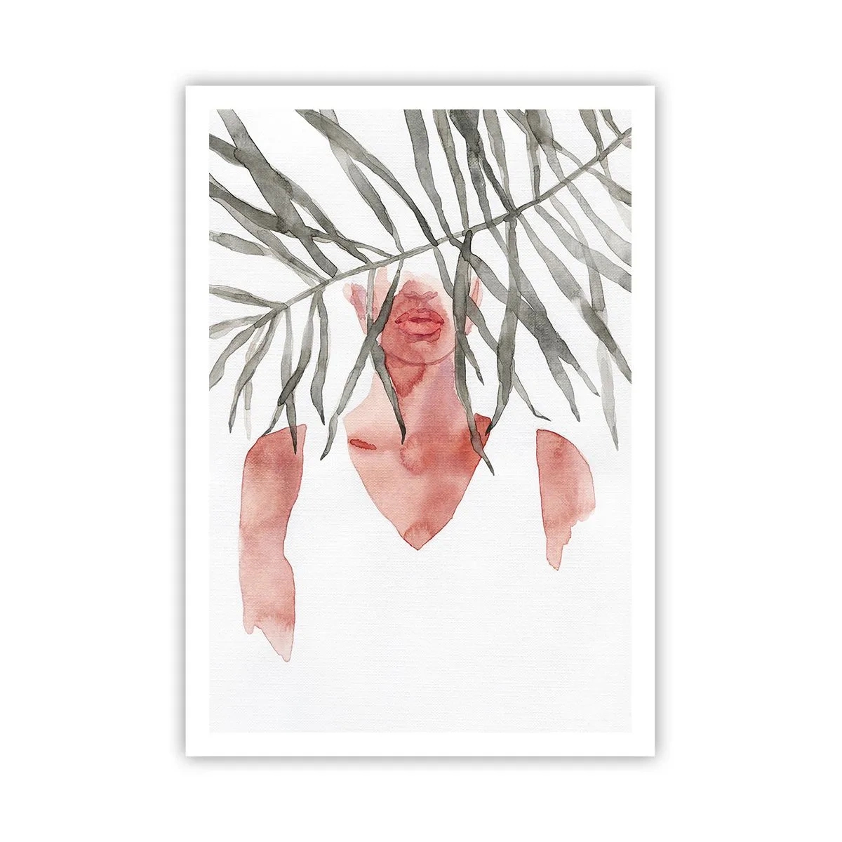 Affiche - Poster - Dame des tropiques - 70x100 cm