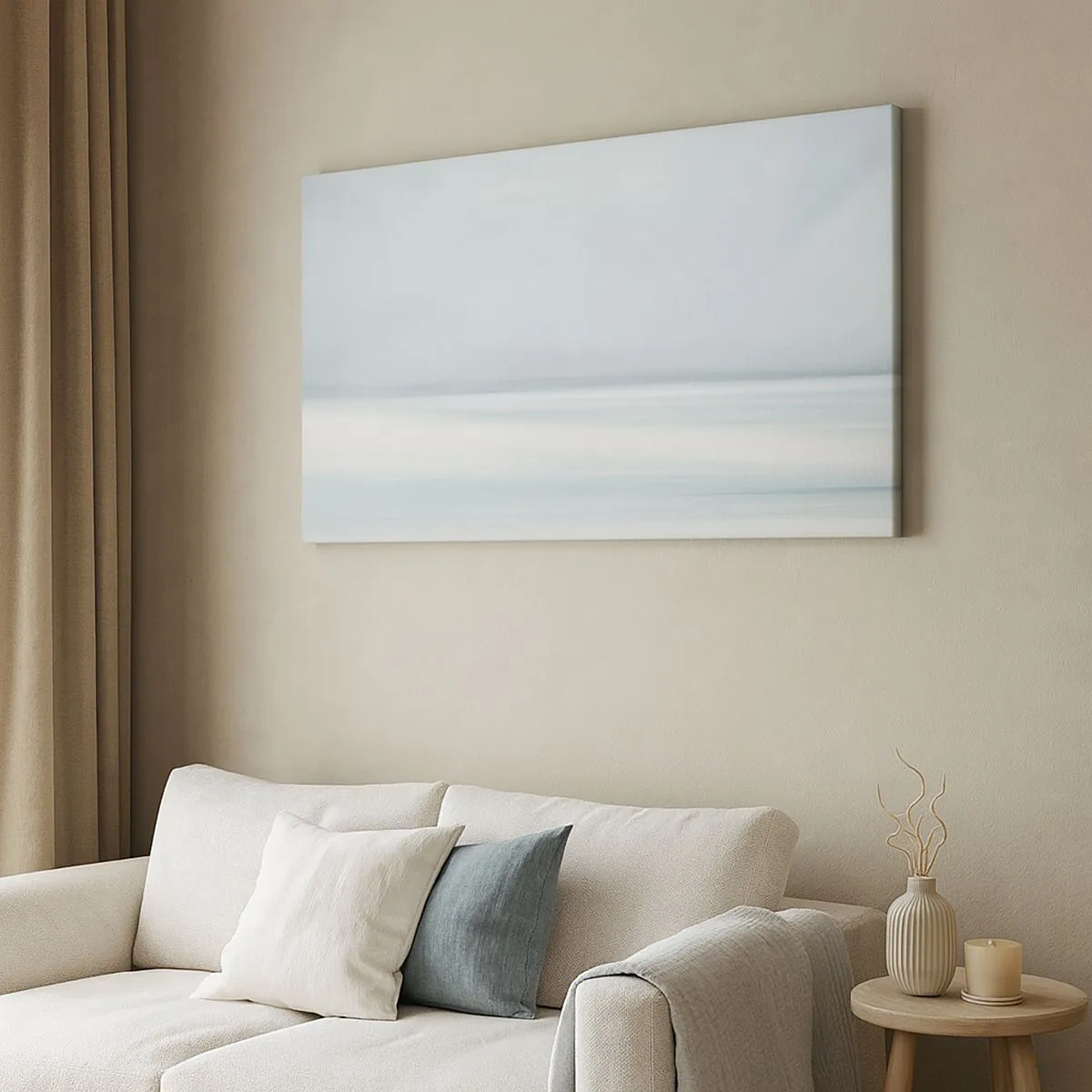 Impression sur toile - Image sur toile - Paix à l'horizon - 100x40 cm