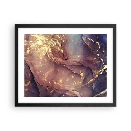 Affiche dans un cadre noir - Poster - Matière et esprit - 50x40 cm