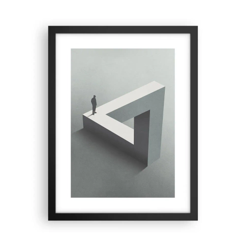 Affiche dans un cadre noir - Poster - Mais c'est possible - 30x40 cm