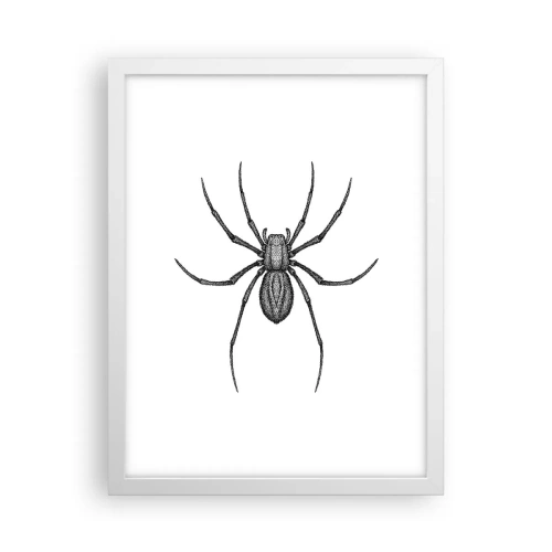 Affiche dans un cadre blanc - Poster - Une précision troublante - 30x40 cm