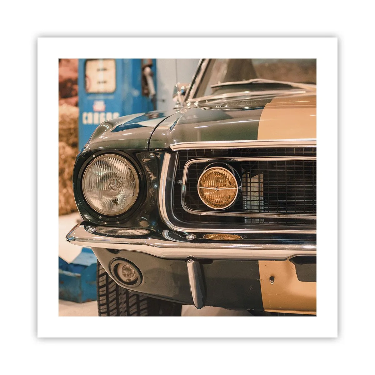 Affiche - Poster - Rencontre avec une légende - 50x50 cm