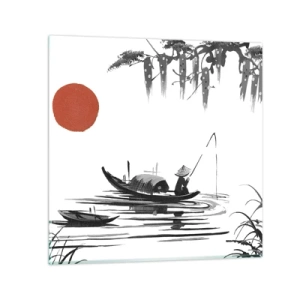 Impression sur verre - Image sur verre - Après-midi asiatique - 50x50 cm