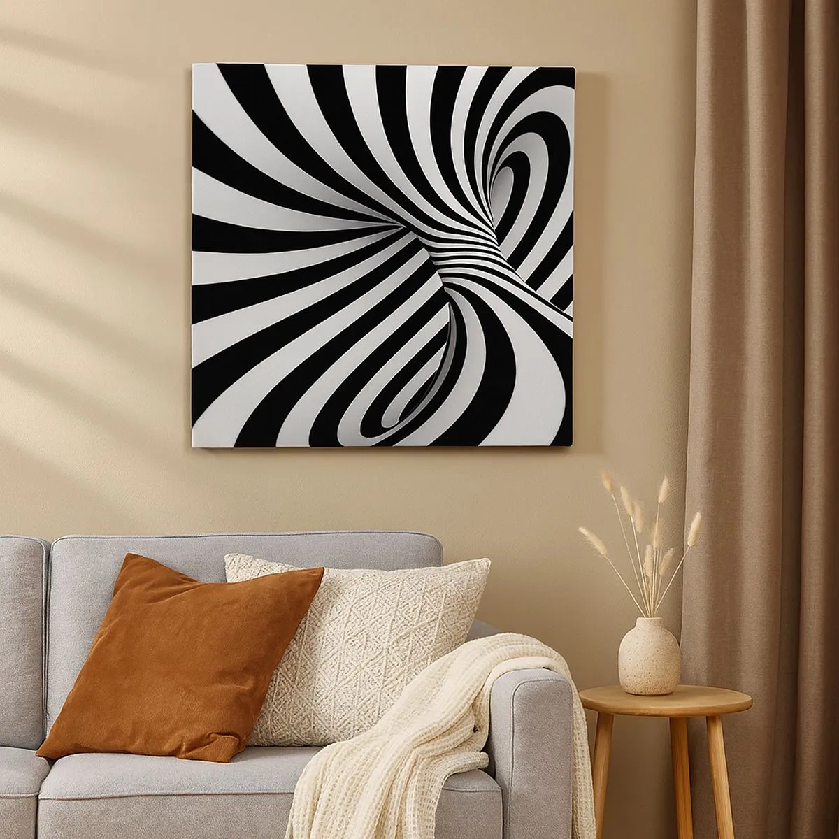 Impression sur toile - Image sur toile - Composition : espace de danse - 30x30 cm