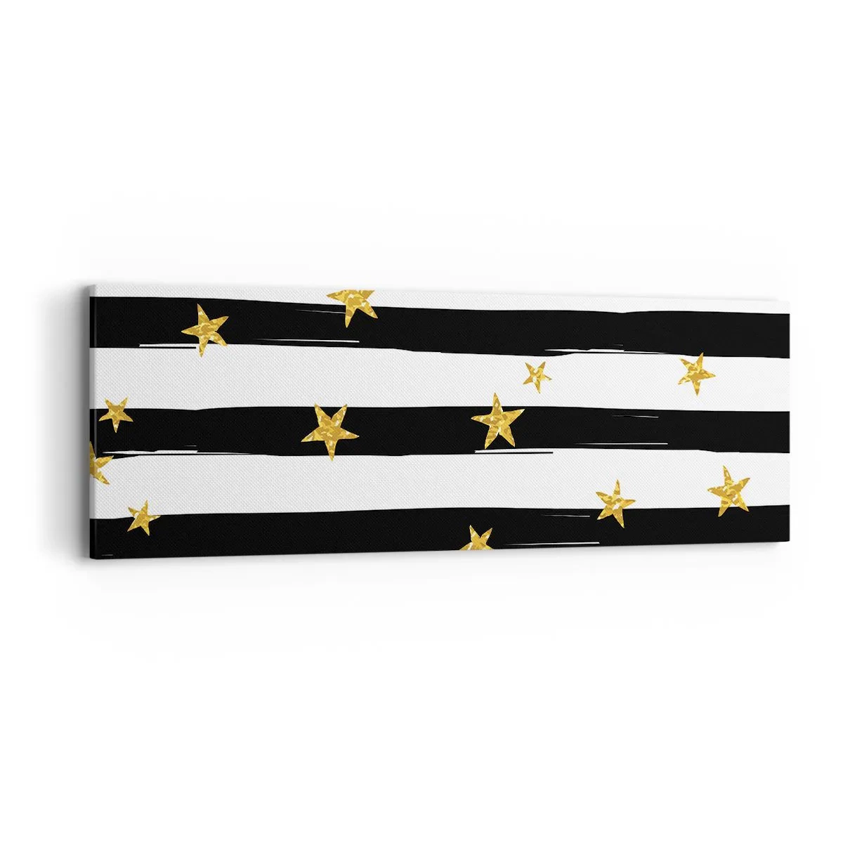 Impression sur toile - Image sur toile - Nous sommes tous nés sous une bonne étoile - 90x30 cm