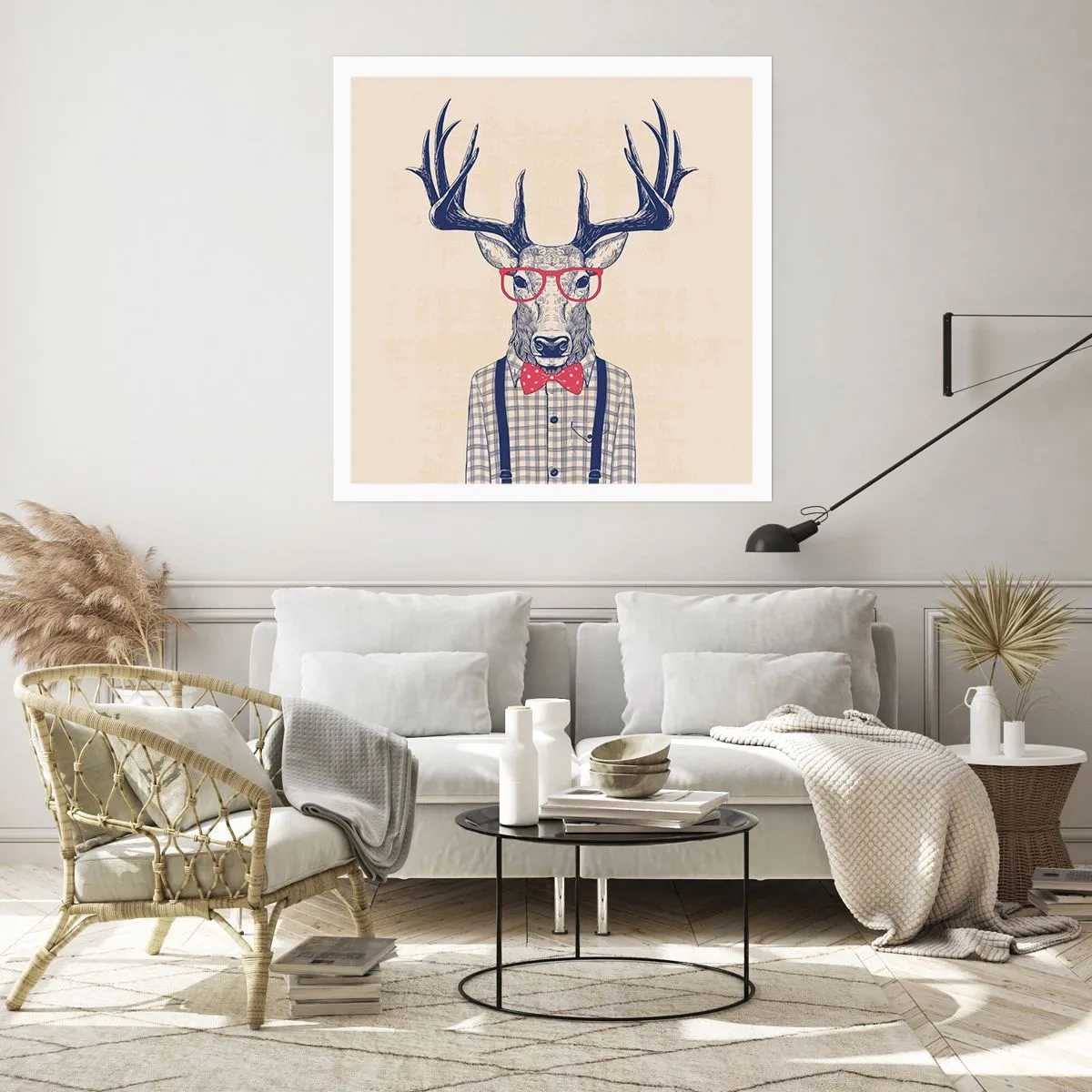 Affiche - Poster - Une extravagance amusante - 30x30 cm