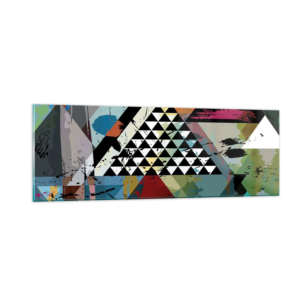 Impression sur verre - Image sur verre - Comme c'est facile - 90x30 cm