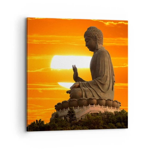 Impression sur toile - Image sur toile - Aucune peur du monde - 70x70 cm