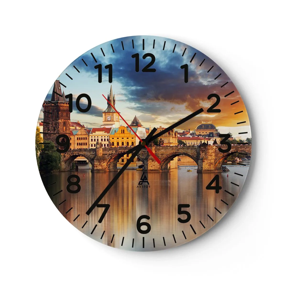 Horloge murale - Pendule murale - Belle depuis des lustres - 30x30 cm