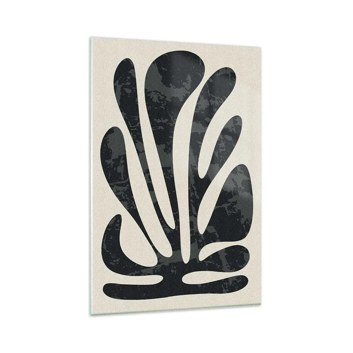 Impression sur verre - Image sur verre - Abstraction à plusieurs doigts - 80x120 cm