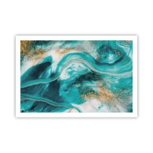 Affiche - Poster - Rivière d'or - 91x61 cm