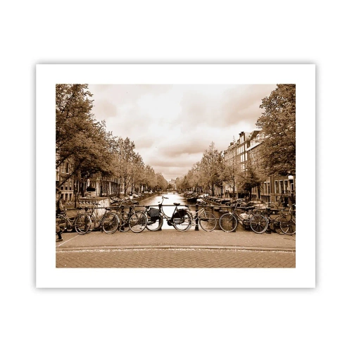 Affiche - Poster - Ambiance hollandaise - 50x40 cm