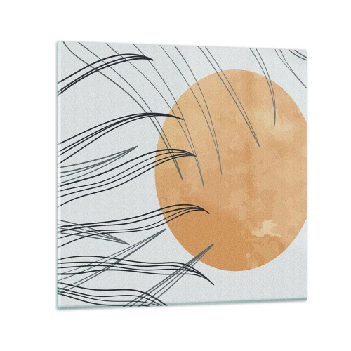 Impression sur verre - Image sur verre - Toujours vers le soleil - 40x40 cm